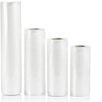 PA Özel Boyutlu Vakum Ruloları Kabartmalı Mühürlenebilir Vakum Torbaları 11 &quot;X50'Ft