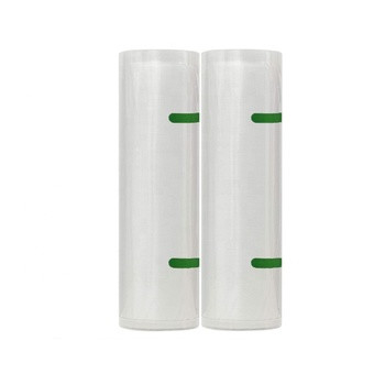2 Paket Özel Logo Çekirdekleri Sous Vide Vakum Torbaları Pürüzsüz Gıda Saklama Ruloları