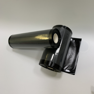Otlar Kahve Depolama için Siyah Ve Temizle Vakum Sealer Çanta Rolls BPA Free