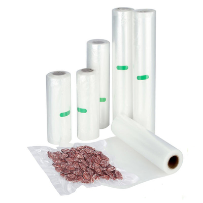 PE PA Vakum Mühür Rulo Plastik Kabartmalı Vakum Mühürleyen Çantalar Mikrodalga İçin Rulolar
