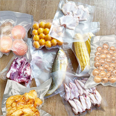 Ağır Vakum Toksik Olmayan Kapatılabilir Gıda Torbaları Sous Vide Seal QS Dayanıklı