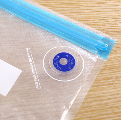 Gıda Deposu Zip Kilit Sous Vide Torbalar PA PE Kulplu Pompa Torbaları Kabartmalı
