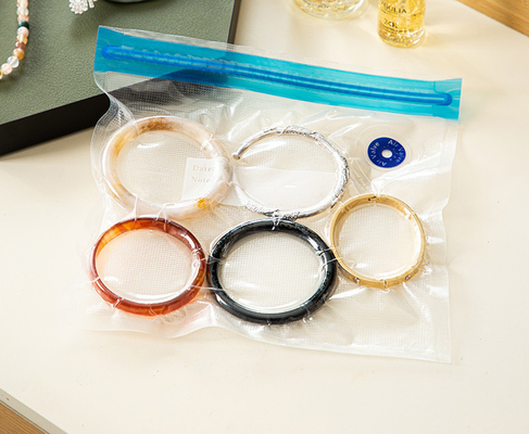 Çift Katmanlar BPA Free Vakum Torbası Kabartmalı Sous Vide Torbası Gıda Saklama
