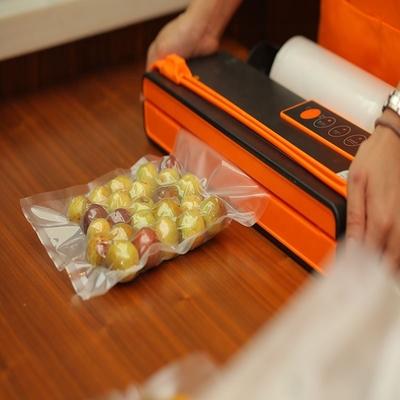 BPA İçermeyen Vakum Torbaları Dokulu Sous Vide PE Ev Tipi Vakum Paketleme Torbası