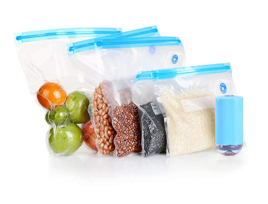 Mühürlü Torbalar Uarter Vakumlu Gıda Torbaları Yeniden Kullanılabilir Et Koruyucu Sous Vide