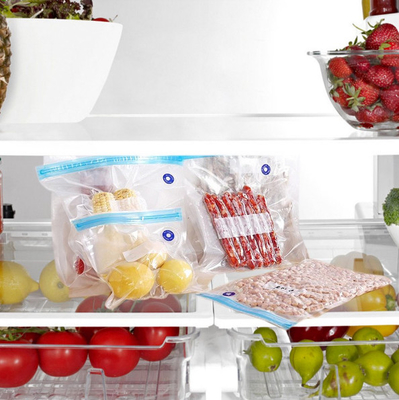 Polietilen Gıda Koruyucu Vakumlu Kilitli Torbalar Sous Vide Torbalar