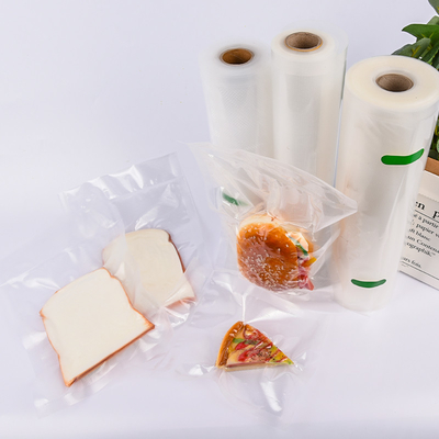 Sous Vide Dondurucu BPA İçermeyen Pişirme Torbaları Kabartmalı Vakum Mühürleyen Depolama
