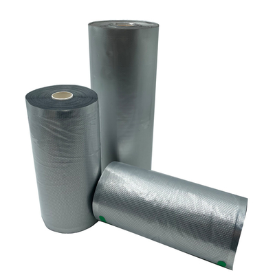 Kabartmalı 5mil Mylar Isı Açılıp Kapanabilir Vakum Torbası Uzun Süreli Gıda Saklama