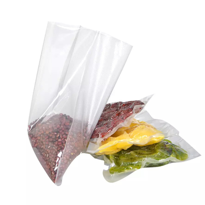 Özel Baskılı PA PE Vakum Paketleme Torbası Kabartmalı Gıda Plastik Mühür Saklama Torbaları