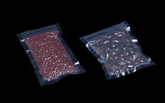BPA İçermeyen Vakum Torbaları Dokulu Sous Vide PE Ev Tipi Vakum Paketleme Torbası