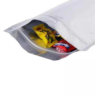 Özel Logo Mylar Çantalar Stand Up Zip Kilit Alüminyum Torbalar Gıda Ambalajı Koku Korumalı