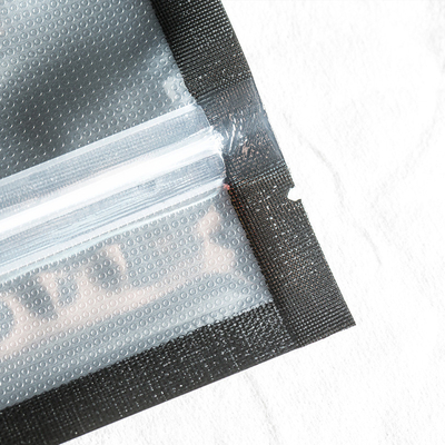 Plastik Şeffaf Dokulu Siyah Vakumlu Torbalar 4 MIL Kalınlık