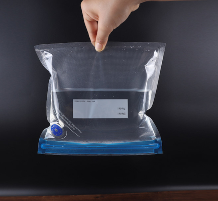 Gıda Saklama ve Pişirme için Yeniden Kullanılabilir Zip Kilit Vakum Mühürleyen Sous Vide Çantalar