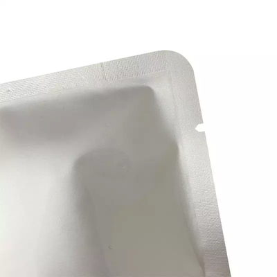 Gümüş Mylar Düz Çantalar Alüminyum Folyo Ambalaj Torbası Toplu Gıda Saklama Çantası