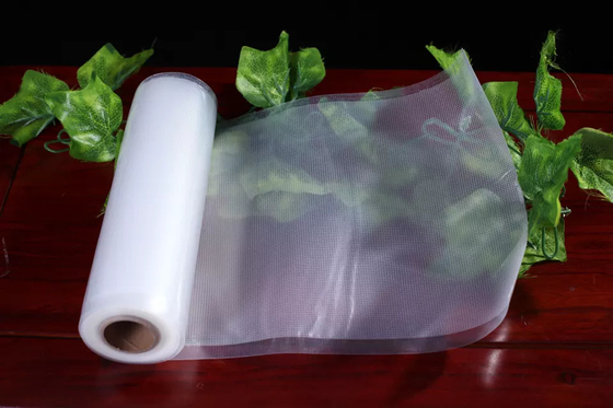 PE PA Vakum Mühür Rulo Plastik Kabartmalı Vakum Mühürleyen Çantalar Mikrodalga İçin Rulolar