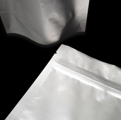 Mylar Stand Up Fermuar Torbaları Uzun Süreli Gıda Depolama İçin Isı Yapışmalı Çantalar