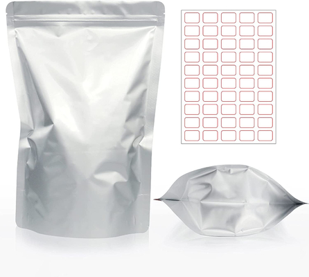 Oksijen Emiciler ile Şerit Isı Yapışmalı Gıda Depolama Mylar Çantalar Etiket Etiketleri