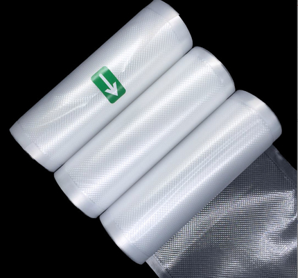 Gıda Tasarrufu için PA PE Vakum Saklama Torbaları BPA Free Plastik Vakum Conta Ruloları
