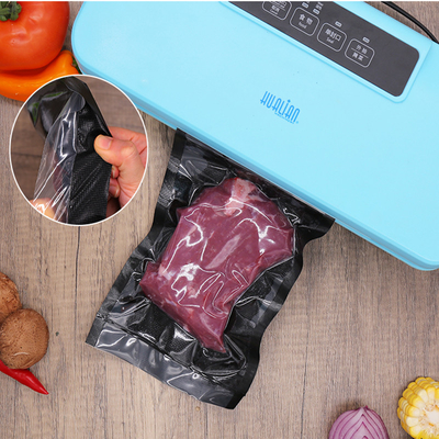 Kuruyemiş Plastik Torba Siyah Vakum Conta Rulo Gıda Ambalajı Depolama Toksik Olmayan 6mm